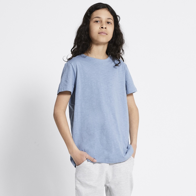 Basic tee "Andie" Dim Blue